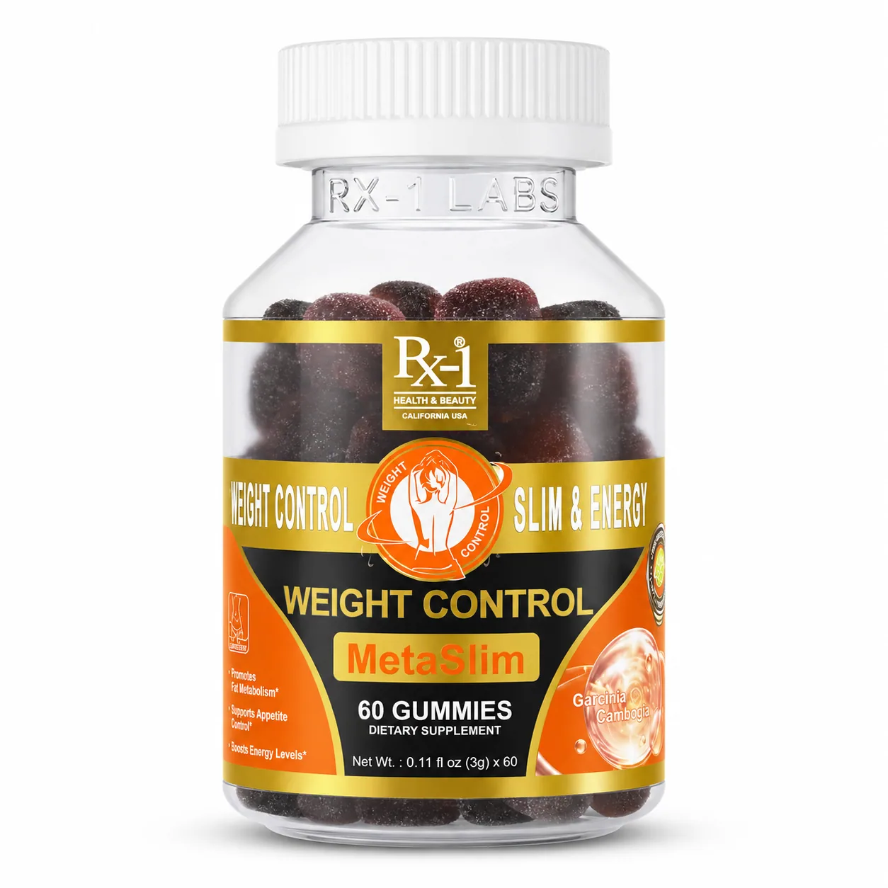 Rx-1 Health Meta Slim Weight Control Gummy