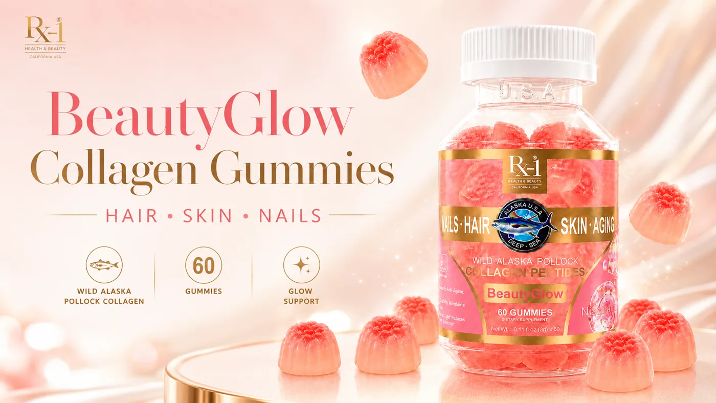 Rx-1 BeautyGlow collagen gummies